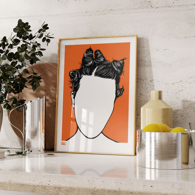 'Bjork' Musician Art Print