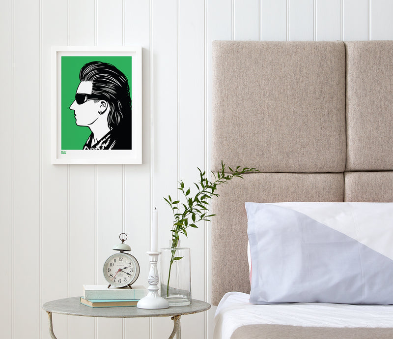 'Bono' U2 Musician Art Print