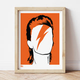 'David Bowie' Musician Art Print