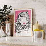 'Dolly Parton' Musician Art Print