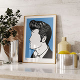 'Elvis Presley' Musician Art Print