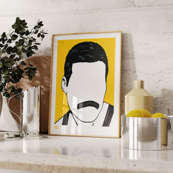 'Freddie Mercury' Queen Art Print