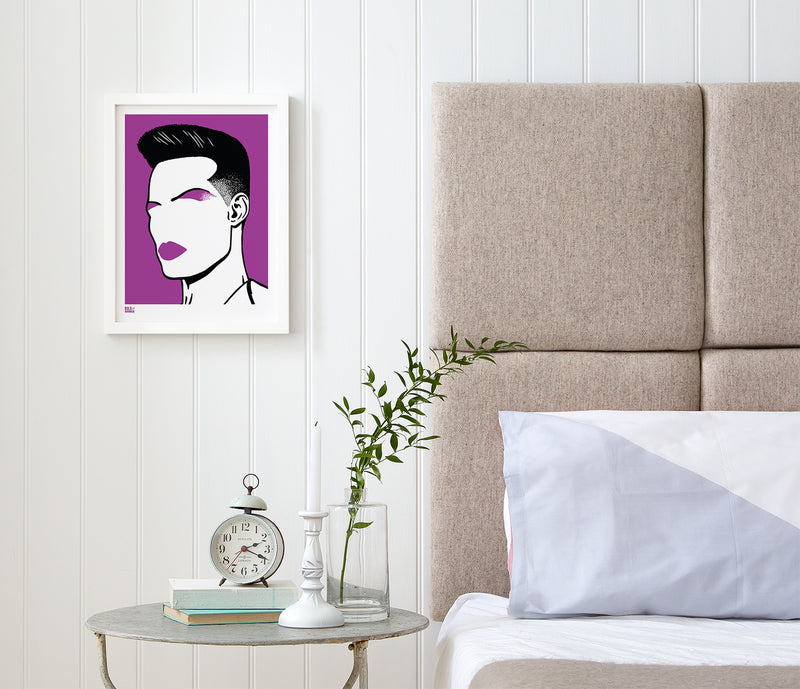 'Grace Jones' Musician Art Print