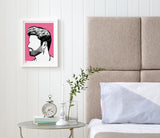 'George Michael' Musician Art Print