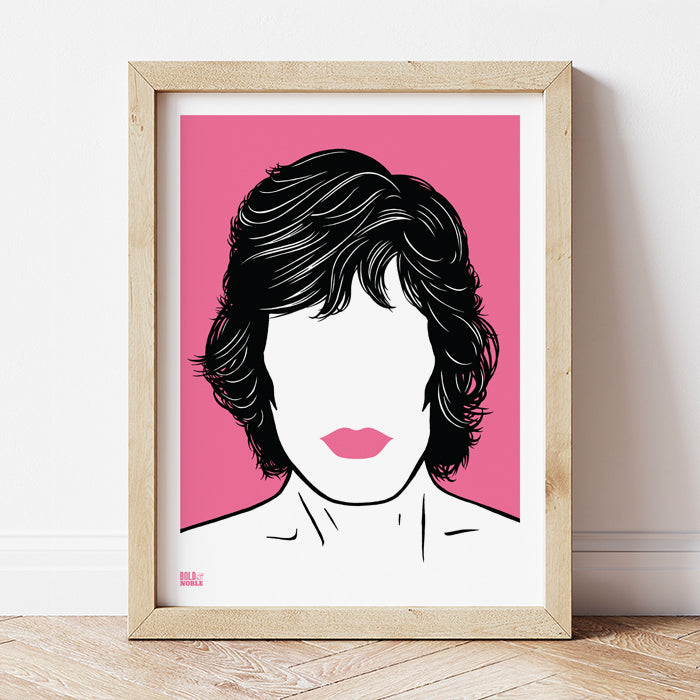 'Mick Jagger' Rolling Stones Art Print