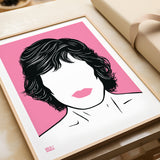 'Mick Jagger' Rolling Stones Art Print