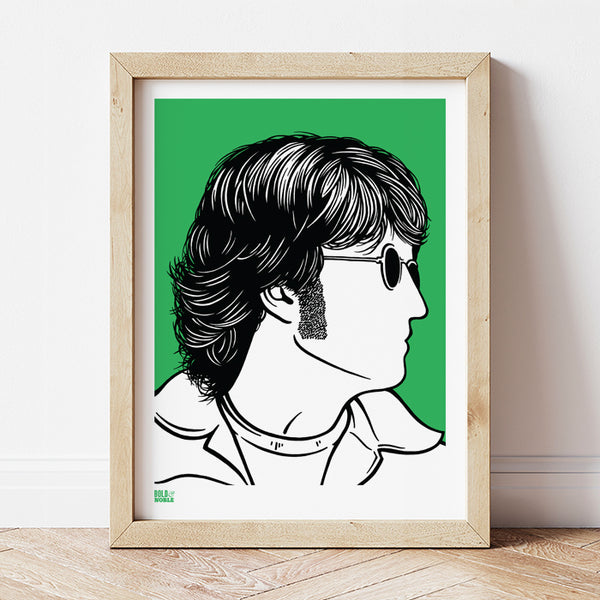 'John Lennon' The Beatles Art Print