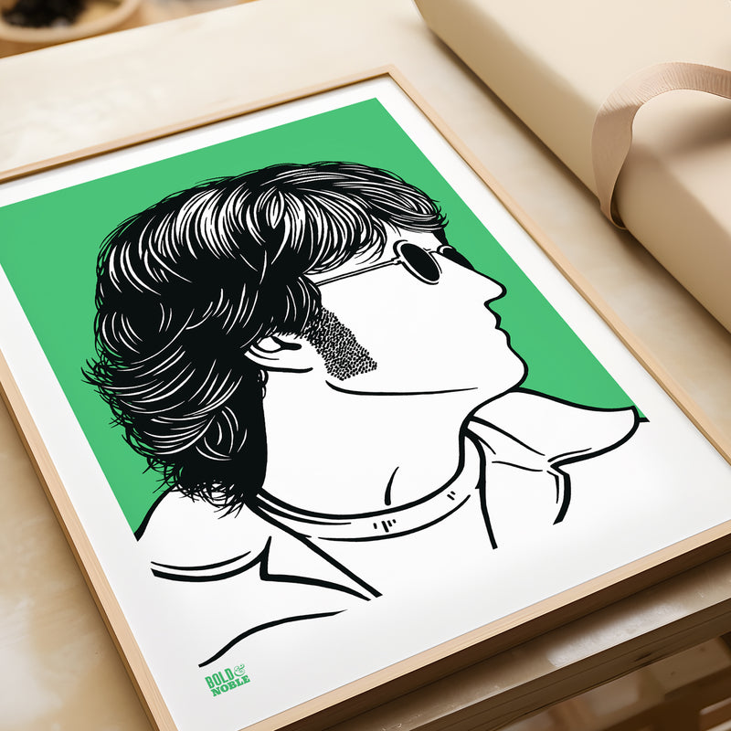 'John Lennon' The Beatles Art Print