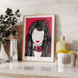 'Kate Bush' Musician Art Print