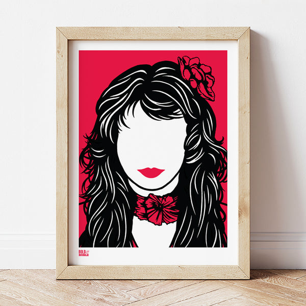 'Kate Bush' Musician Art Print