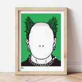 'Keith Flint' Prodigy Art Print