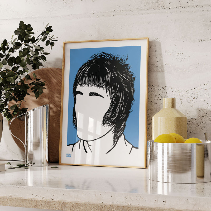 'Liam Gallagher' Oasis Art Print