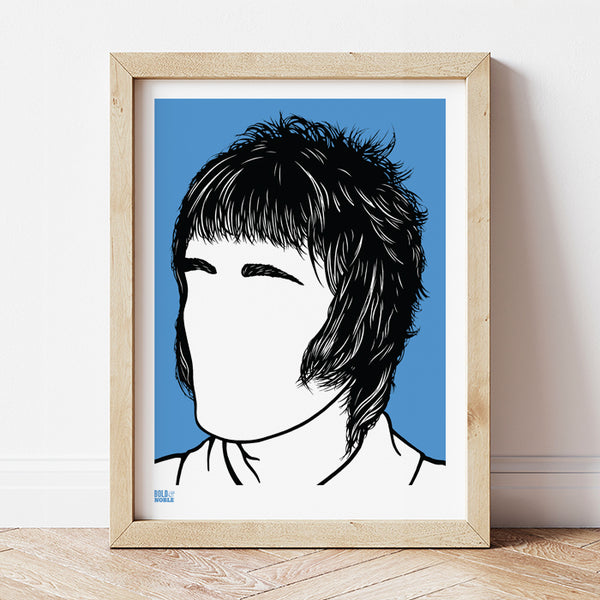 'Liam Gallagher' Oasis Art Print