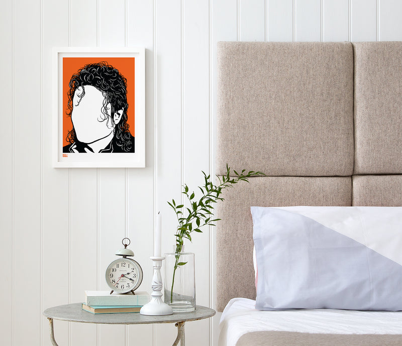 'Michael Jackson' Musician Art Print