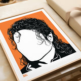 'Michael Jackson' Musician Art Print