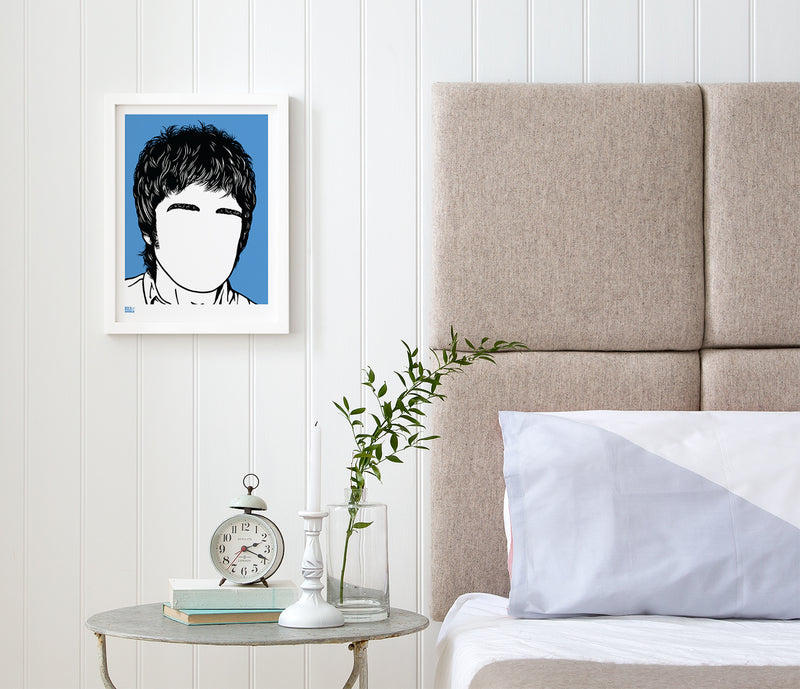 'Noel Gallagher' Oasis Art Print