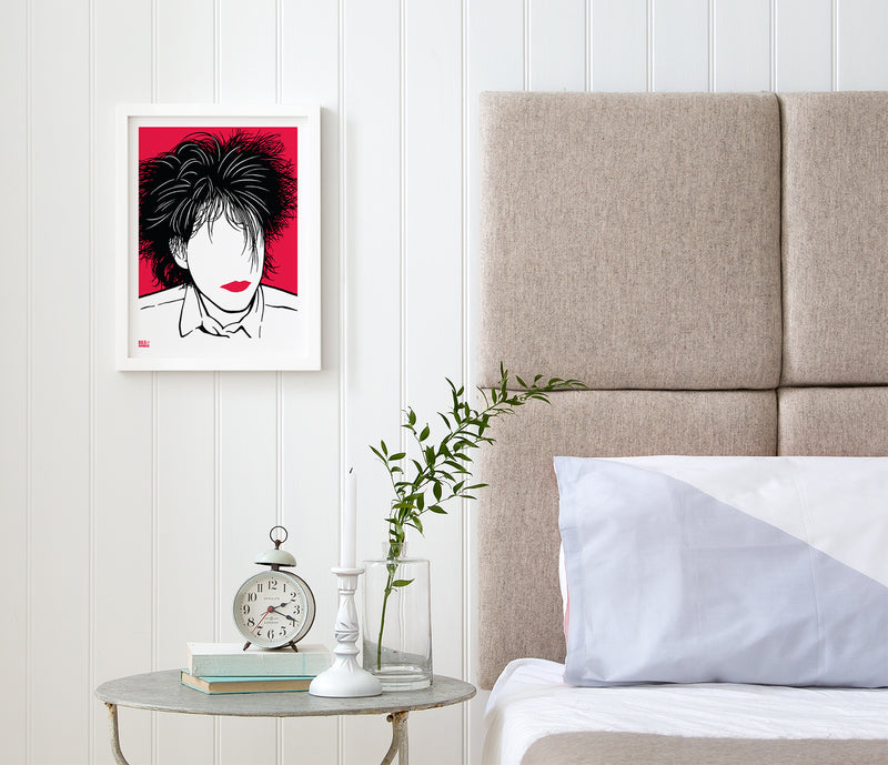 'Robert Smith' The Cure Art Print