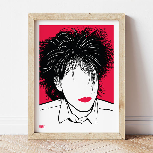 'Robert Smith' The Cure Art Print