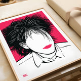 'Robert Smith' The Cure Art Print