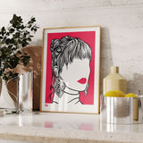 'Taylor Swift' Musician Art Print