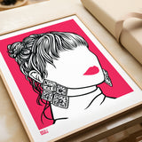 'Taylor Swift' Musician Art Print